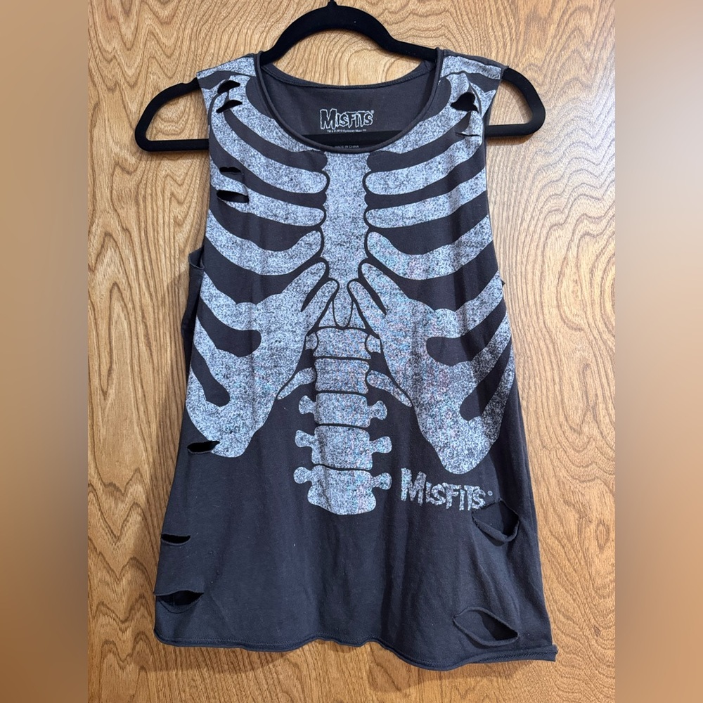Misfits Skeleton Tank Top